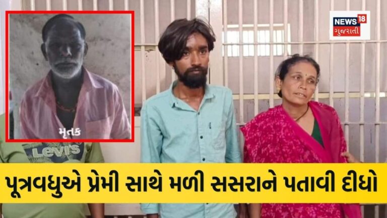 સુરેન્દ્રનગર: પ્રેમ સંબંધમાં આડખીલીરૂપ સસરાનું પુત્રવધૂએ પ્રેમી સાથે મળી જાહેરમાં ઢીમ ઢાળી દીધું- daughter-in-law publicly mureder her father-in-law with help for her lover at Wadhwan taluka Fulgram |