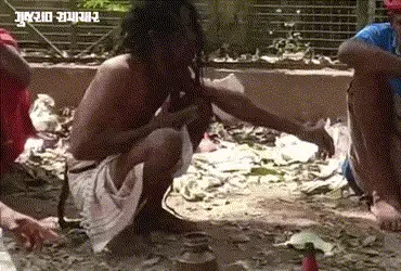 VIDEO | છોટાઉદેપુરમાં હોસ્પિટલ કેમ્પસ બહાર કલાકો સુધી તાંત્રિક વિધિ! મૃતકનો ‘આત્મા’ લેવા ભુવાને બોલાવ્યો, દર્દીઓમાં ડરનો માહોલ | Tantric Rituals Performed Outside Private Hospital in Chhota Udepur